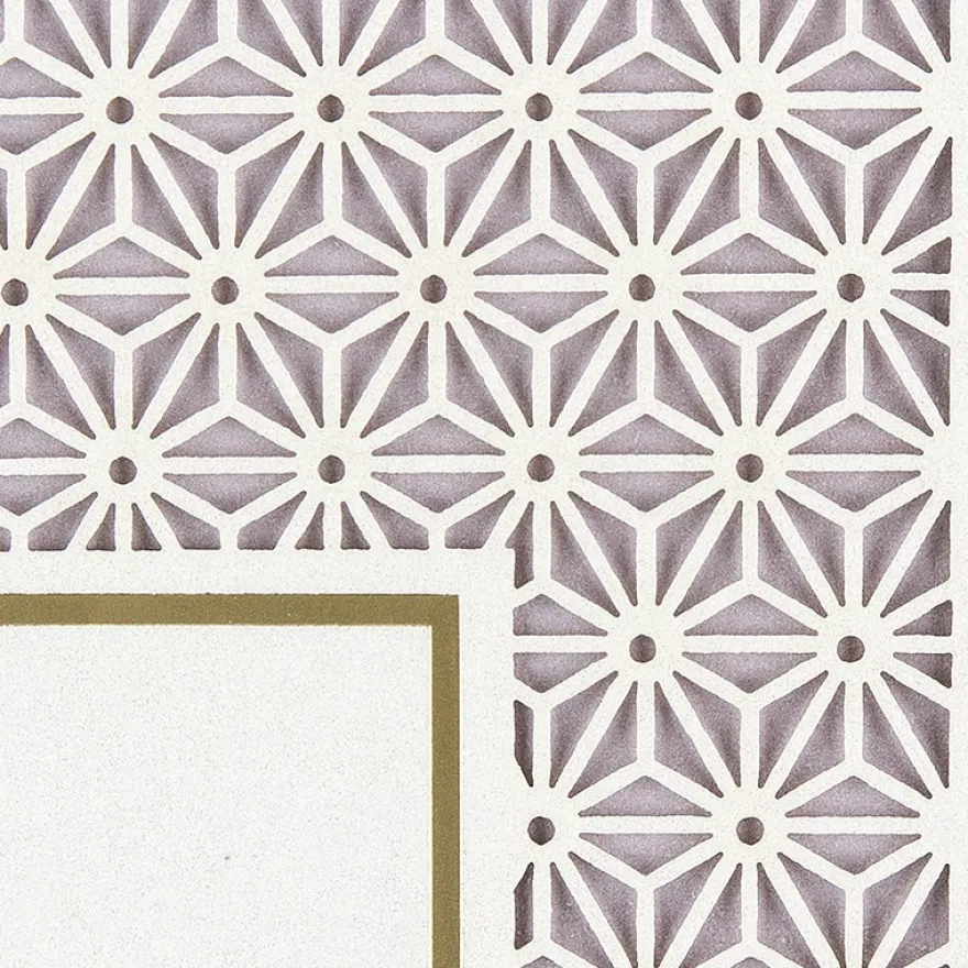 Deluxe-Laser-Grußkarten, Design 4, 11,5cm x 16,5cm, inkl. Einleger und Umschlag, 5 Stück