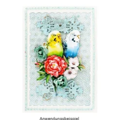 Deluxe-Laser-Grußkarten, Design 4, 11,5cm x 16,5cm, inkl. Einleger und Umschlag, 5 Stück