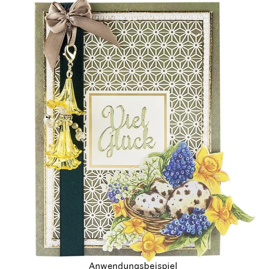 Deluxe-Laser-Grußkarten, Design 4, 11,5cm x 16,5cm, inkl. Einleger und Umschlag, 5 Stück