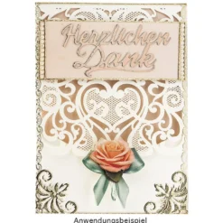 Deluxe-Laser-Grußkarten, Design 5, 11,5cm x 16,5cm, inkl. Einleger und Umschlag, 5 Stück
