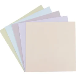 Deluxe-Laser-Grußkarten, Design 1, 16cm x 16cm, inkl. Einleger und Umschlag, 5 Stück
