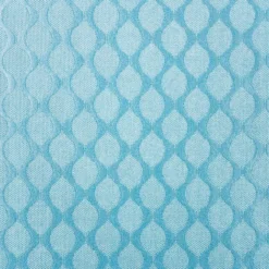 Design Faltpapier, Wellen-Design, 10 cm, 100 Stk, mint