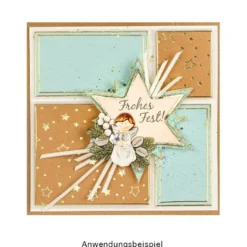 Design-Papier, Winter/Weihnachten, DIN A4, 250g/m², 10 Designs, 10 Bogen