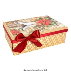 Design-Papier, Winter/Weihnachten, DIN A4, 250g/m², 10 Designs, 10 Bogen