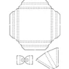 Design-Schablone, Bilderrahmen, DIN A3