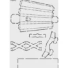 Design-Schablone Nr. 10 "Flugzeug", DIN A4