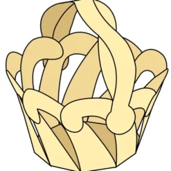 Design-Schablone Nr. 2 "Frühlings-Körbchen", DIN A4