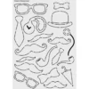 Design-Schablone Nr. 11 "Herren-Accessoires", DIN A4