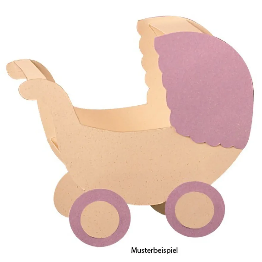 Design-Schablone Nr. 7 "Kinderwagen", DIN A4