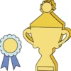 Design-Schablone Nr. 10 "Pokal", DIN A4