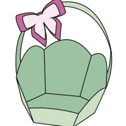 Design-Schablone Nr. 4 "Präsentkorb", DIN A4