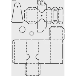 Design-Schablone Nr. 6 "Truck", DIN A4