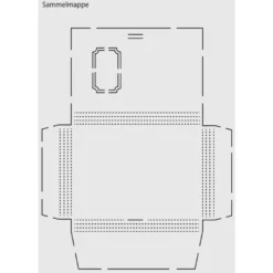 Design-Schablone "Sammelmappe", DIN A3