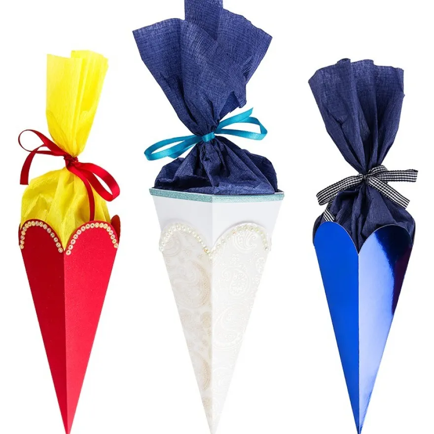 Design-Schablone, Zuckertüte/Schultüte, DIN A3