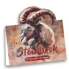 Diamond-Painting-Aufstellkarte, Sternzeichen Steinbock, 16,3cm x 16cm, inkl. Zubehör