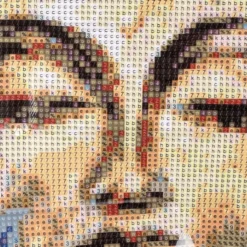 Diamond-Painting-Bild, Buddha, 25cm x 35cm, inkl. Werkzeug