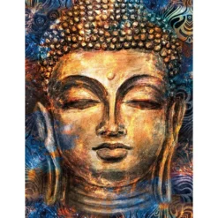 Diamond-Painting-Bild, Buddha, 25cm x 35cm, inkl. Werkzeug