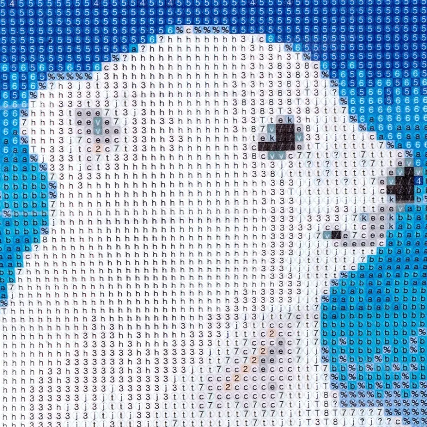 Diamond-Painting-Bild, Eisbär, 25cm x 35cm, inkl. Werkzeug