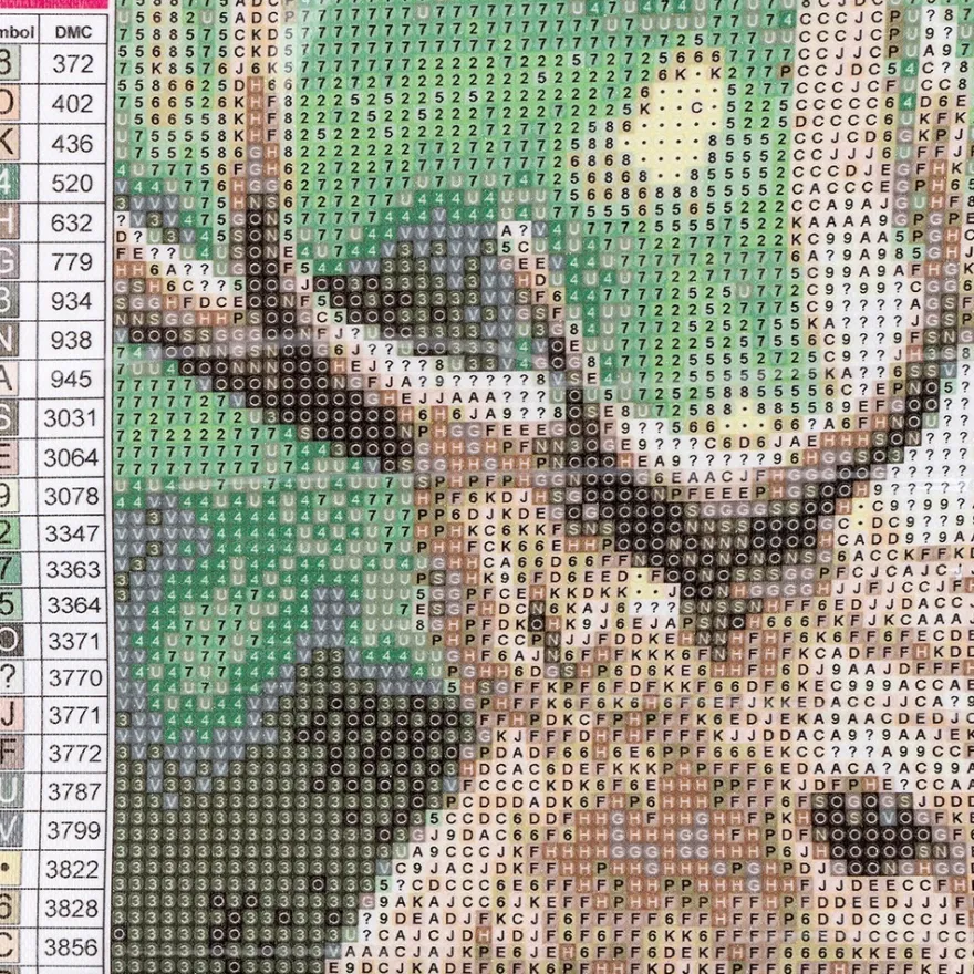 Diamond-Painting-Bild, Hirsch, 25cm x 35cm, inkl. Werkzeug