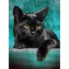 Diamond-Painting-Bild, Katze 3, 25cm x 35cm, inkl. Werkzeug