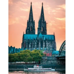 Diamond-Painting-Bild, Kölner Dom, 25cm x 35cm, inkl. Werkzeug