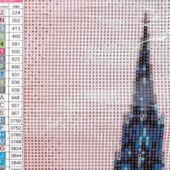 Diamond-Painting-Bild, Kölner Dom, 25cm x 35cm, inkl. Werkzeug