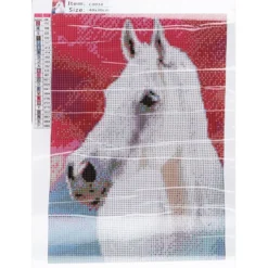 Diamond-Painting-Bild, Pferd 2, 25cm x 35cm, inkl. Werkzeug