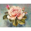 Diamond-Painting-Bild, Rose mit Knospen 1, 35cm x 25cm, inkl. Werkzeug