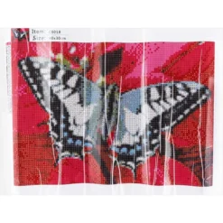 Diamond-Painting-Bild, Schmetterling, 35cm x 25cm, inkl. Werkzeug