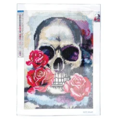 Diamond-Painting-Bild, Skull, 25cm x 35cm, inkl. Werkzeug