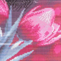 Diamond-Painting-Bild, Tulpen, 25cm x 35cm, inkl. Werkzeug