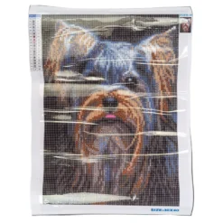 Diamond-Painting-Bild, Yorkshire Terrier, 25cm x 35cm, inkl. Werkzeug
