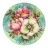 Diamond-Painting-Fensterbild, Christrosen, Ø18,3cm, inkl. Zubehör