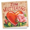 Diamond-Painting-Grußkarte, Muttertag, 16cm x 16cm, inkl. Zubehör