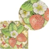 Diamond-Painting-Grußkarte, Strass, Erdbeeren, 16cm x 16cm, inkl. Zubehör
