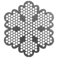 Diamond-Painting-Lineal, Eiskristall 1, Motivgröße: 7,3cm x 8,2cm