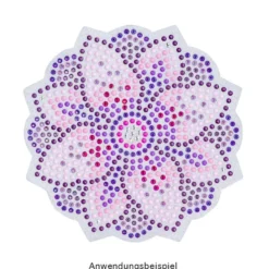 Diamond-Painting-Lineal, Mandala, Motivgröße: Ø 11,5cm