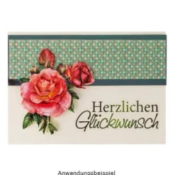 Diamond-Painting-Lineal, mit Blumen-Raster, für runde Steine, 22,5cm x 5cm