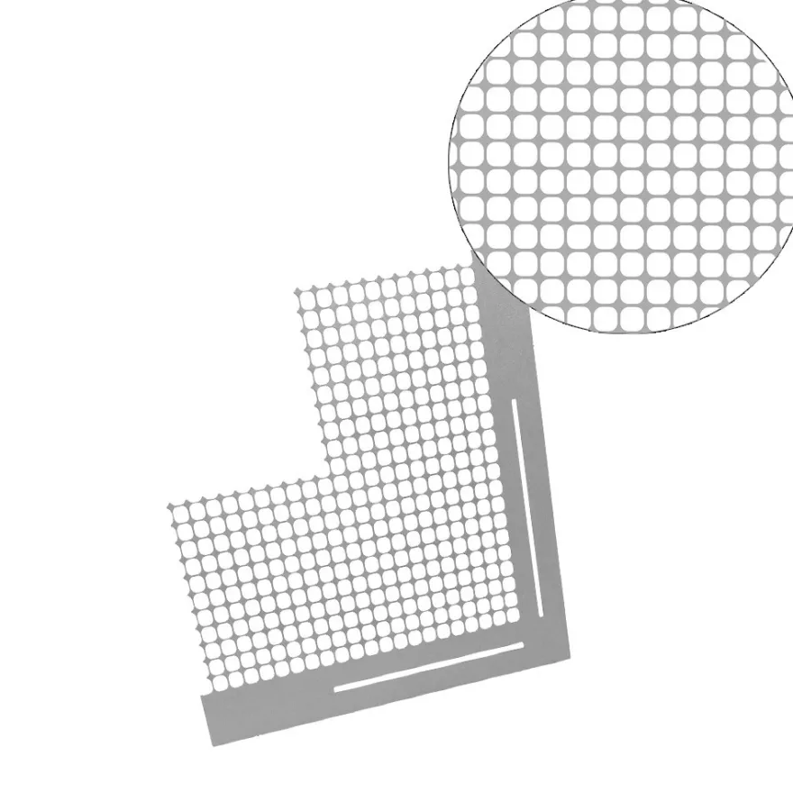 Diamond-Painting-Lineal, mit Eck-Raster, für runde Steine