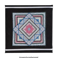 Diamond-Painting-Lineal, mit Linien-Raster, für runde Steine, 20cm x 3,8cm