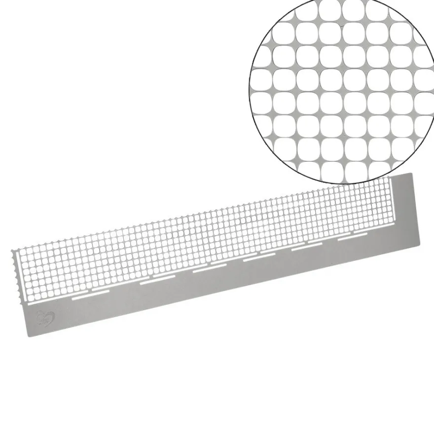 Diamond-Painting-Lineal, mit Linien-Raster, für runde Steine, 20cm x 3,8cm