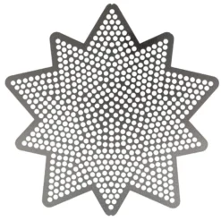 Diamond-Painting-Lineal, Stern 5, Motivgröße: Ø 13,8cm