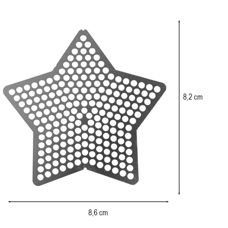 Diamond-Painting-Lineal, Stern 4, Motivgröße: 8,6cm x 8,2cm