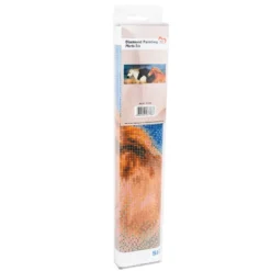 Diamond Painting, Pferde-Trio, 35cm x 75cm, Motivleinwand, runde Steinchen, inkl. Werkzeug