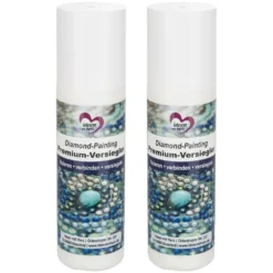Diamond-Painting Premium-Versiegler, fixieren, verbinden,versiegeln, je 100ml, 2 Stück
