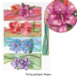 Diamond-Painting-Stanzbogen, Bordüren, 370g/m², DIN A4, 5 Bogen