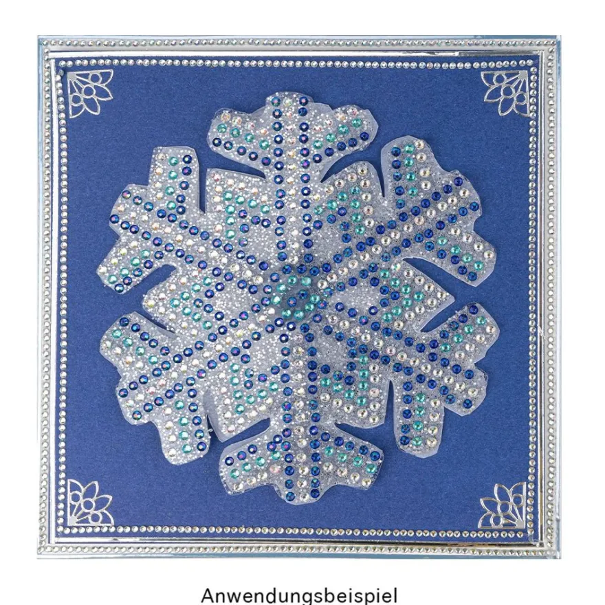 Diamond-Painting-Steine, metallic, versch. Farben, je 8g, 10 Dosen