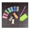 Diamond-Painting-Steine, Sortierung 2, versch. Farben, je 8g, 10 Dosen