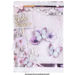Diamond-Painting-Steine, Strass, irisierend, Sortierung 2, versch. Farben, je 8g, 10 Dosen