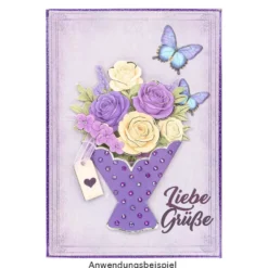 Diamond-Painting-Steine, Strass, irisierend, Sortierung 2, versch. Farben, je 8g, 10 Dosen